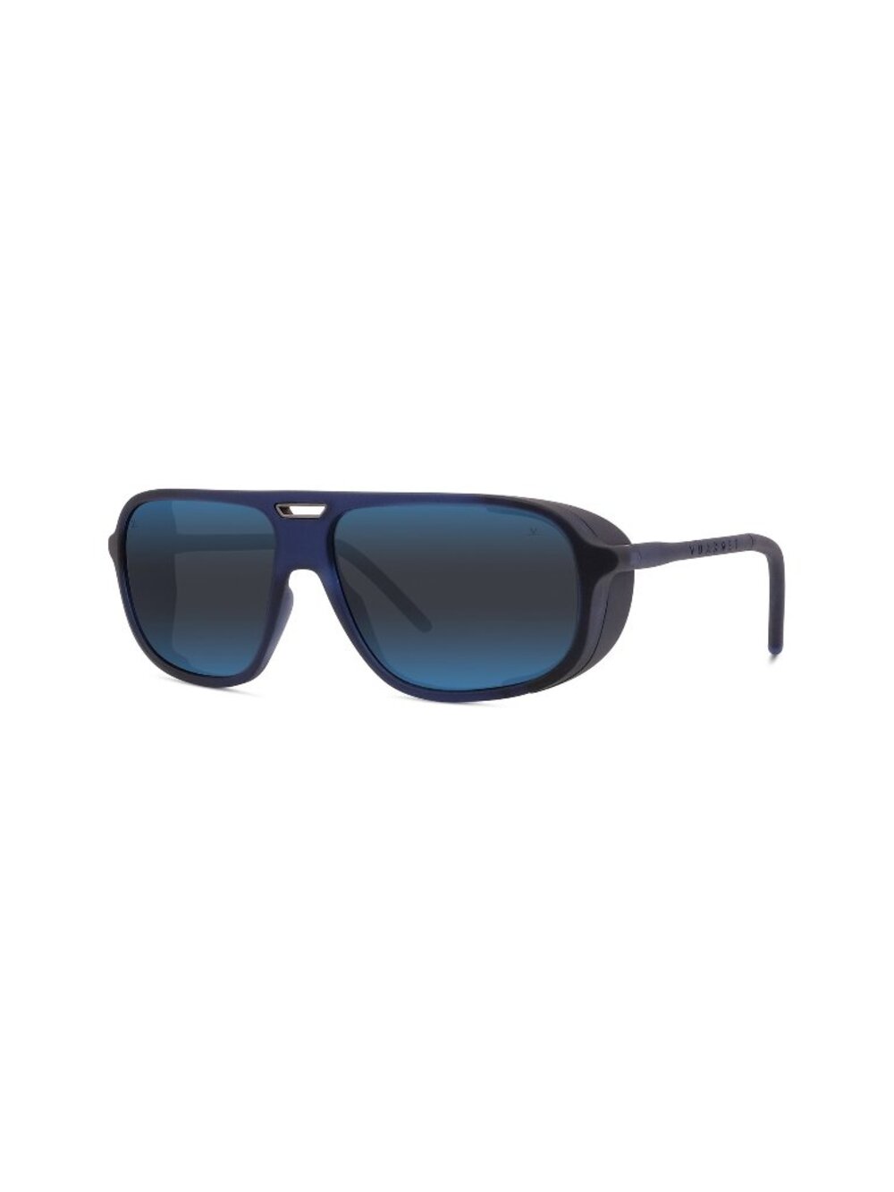 New VUARNET Men's Sunglasses Metal Frame ICE 02 VU40022U 91X 61 Blue Pilot